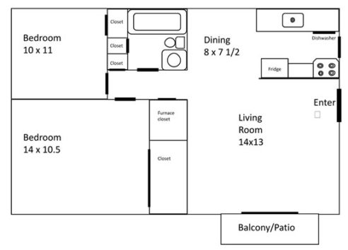 countryside_floorplan-2bedroom-1bath-492x354